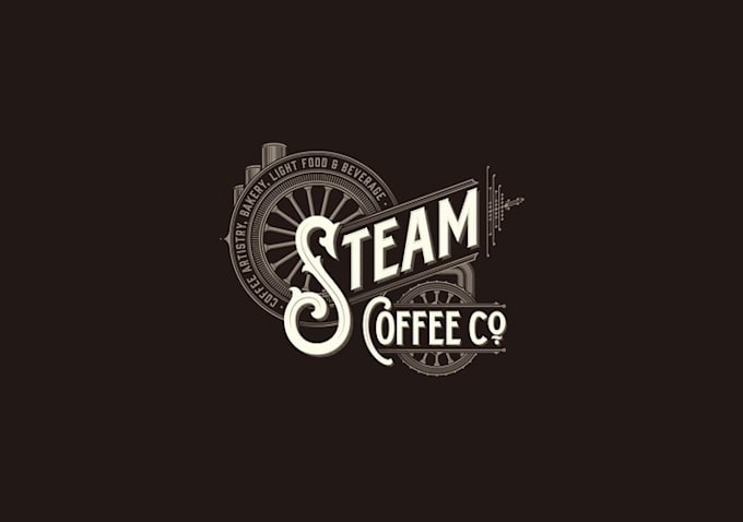 make elegant essential coffee logo