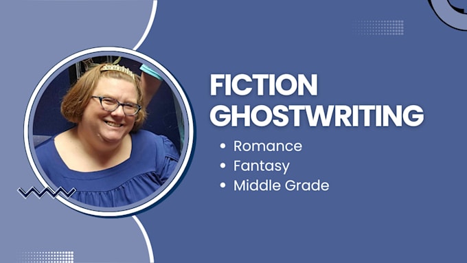 ghostwrite a fiction book for you