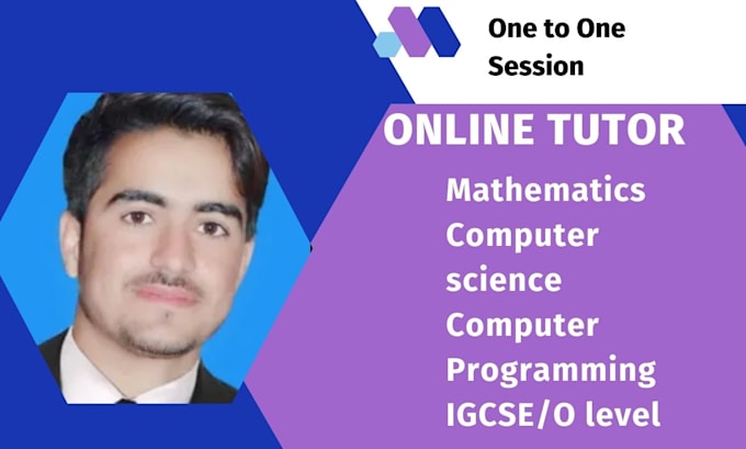be online,computer science and mathematics tutor