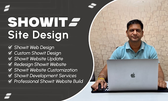 design and develop a showit website