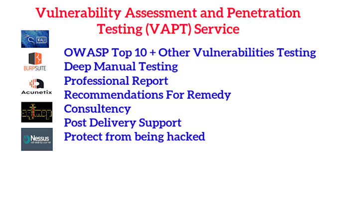 do penetration test on your website and provide detail report