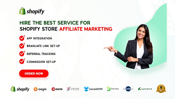 setup affiliate program on shopify store or shopify affiliate program