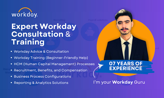 provide expert workday consultation, training, support, advice