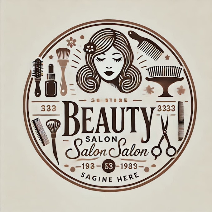 design makeup, beauty spa, cosmetic logo