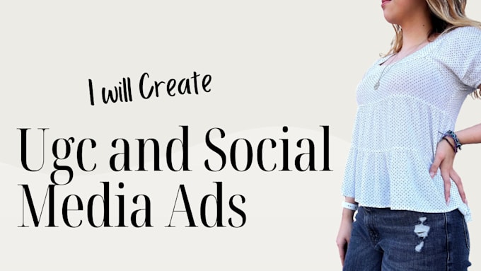 create a ugc ad for your instagram, facebook, or tiktok