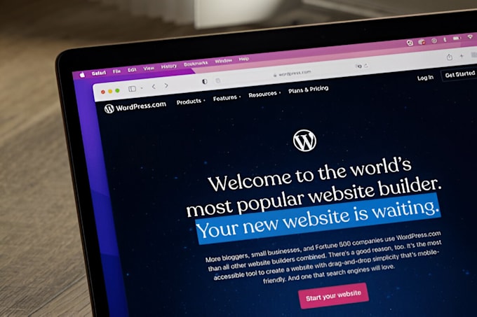 build a website using wordpress