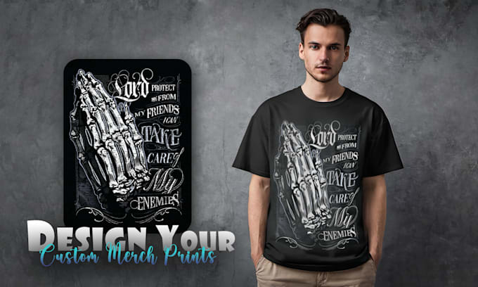 create custom merch designs that stand out