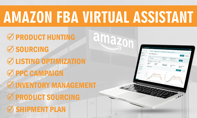 be your amazon fba virtual assistant for amazon fba store