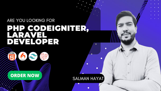 do PHP laravel codeigniter html css development