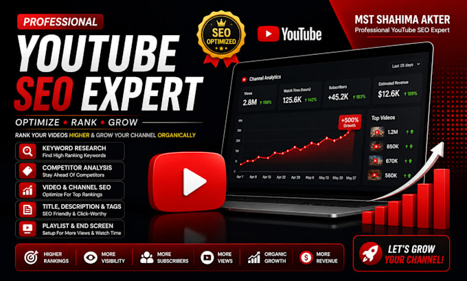 optimize your youtube videos with advanced SEO and keyword research