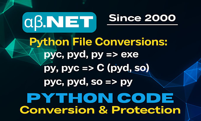 convert python script to exe and turn pyd pyc to py both ways with protection