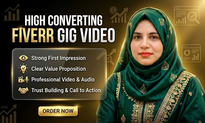 create engaging gig video for your fiverr gig seo optimization