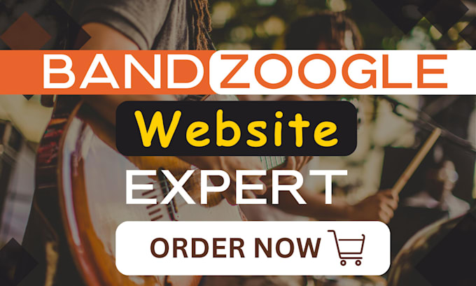 build and redesign your bandzoogle website and store