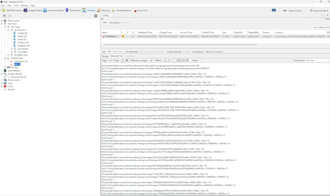 do any digital forensics and cybersecurity projects
