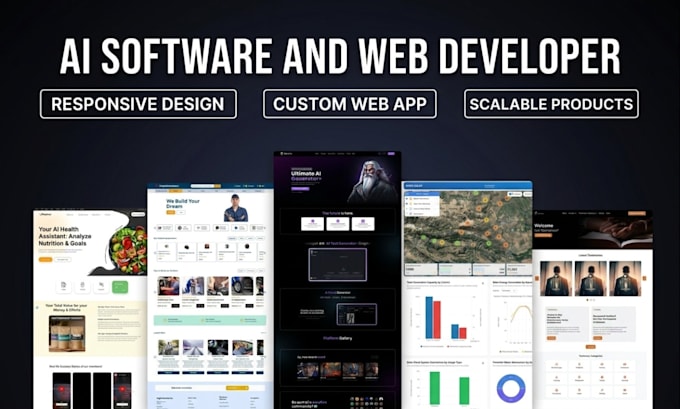 develop custom ai website as full stack ai software developer and ai integration