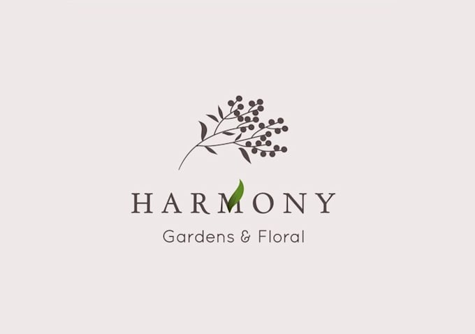 make amazing greenhouse and florist shop logo
