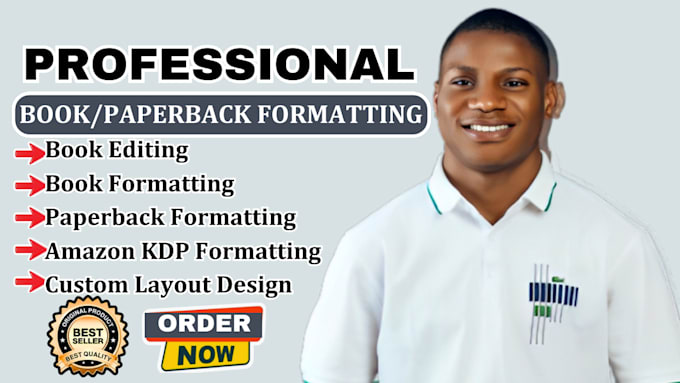 ebook formatting paperback formatting book publishing amazon KDP layout design