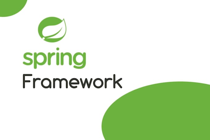 develop backend service and app using springboot