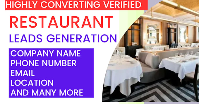 do b2b restaurant leads in 24 hours email list contact list