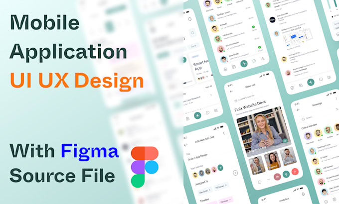 an outstanding mobile application designed in figma