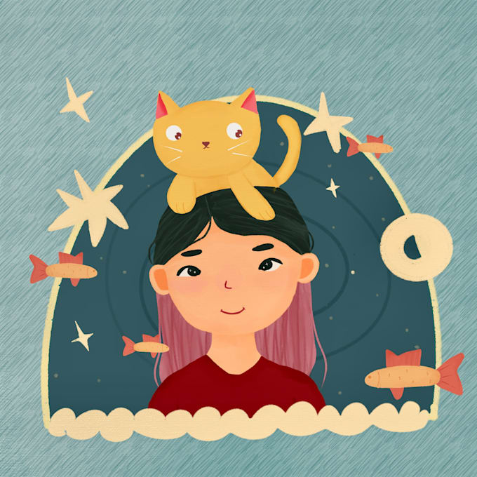 do something I am really good at drawing cute and colorful