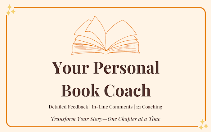 be your book coach