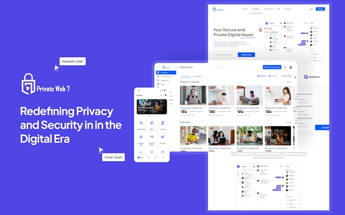 design amazing saas web panel and landing website for you