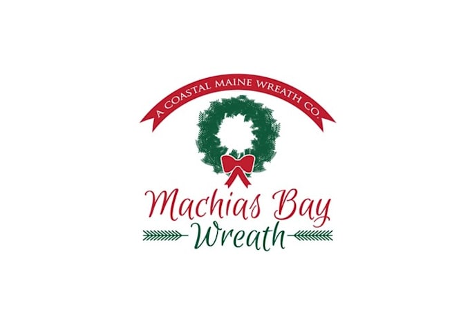 make masterfully unique maine wreaths logo