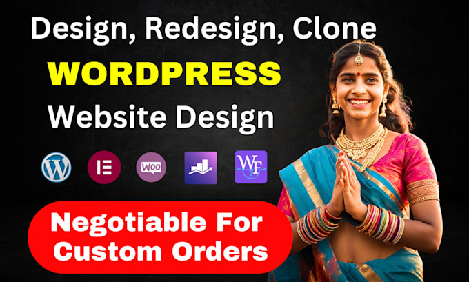 design redesign elementor pro divi wordpress website developer