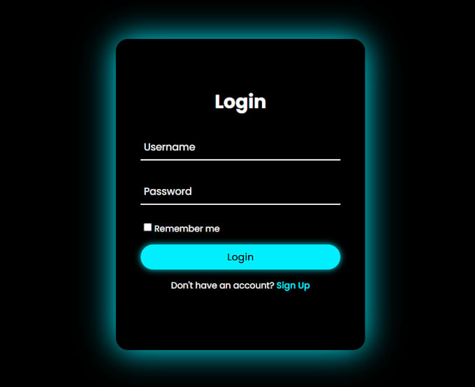 Create a login form , dashboard , advertising website with html,css,js ...