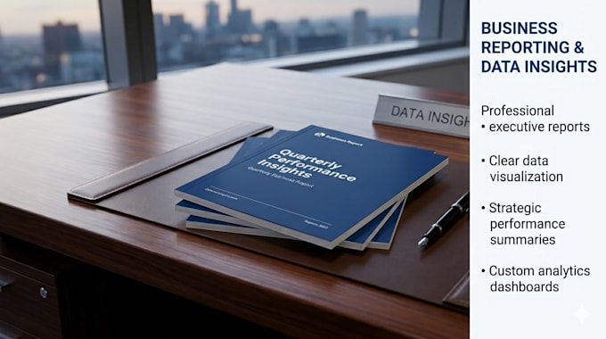 provide business data insights and analytics reporting