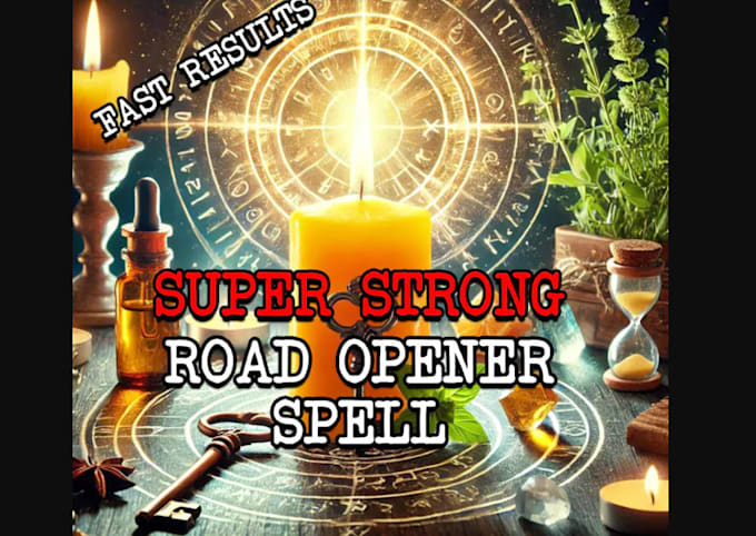 cast strong road opener spell clear obstacles, remove blockages