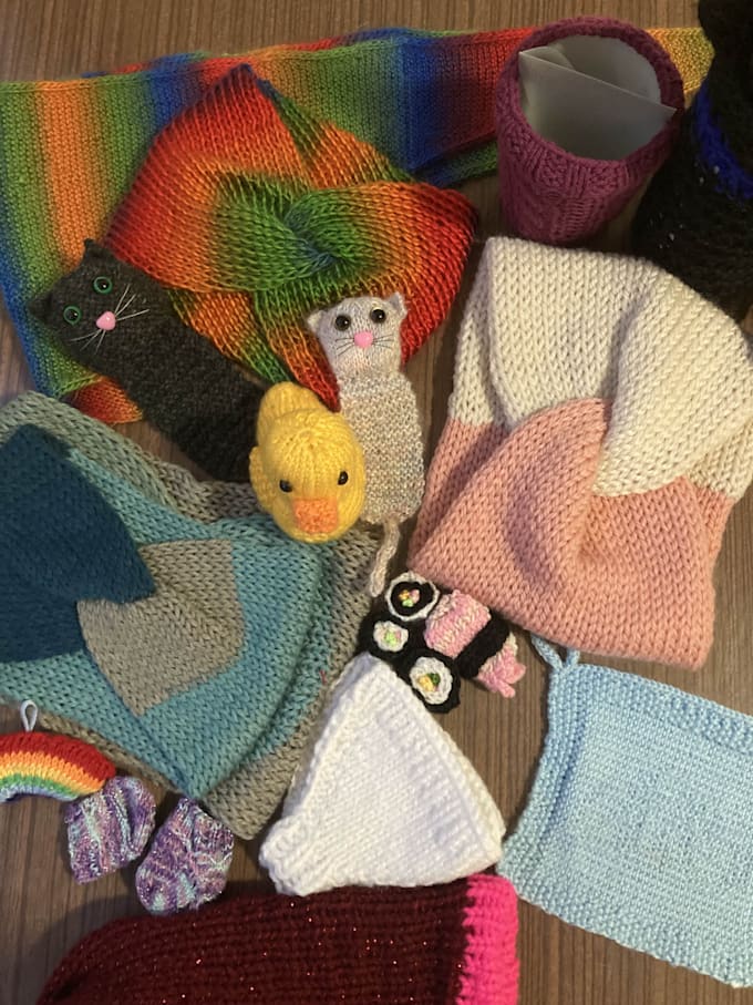 test your knitting or sewing pattern and provide feedback