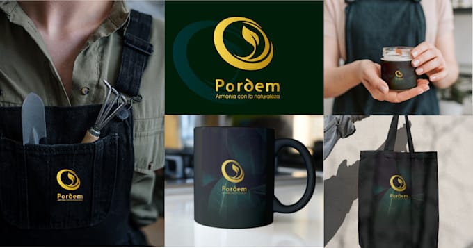 create your logo, corporate manual and website