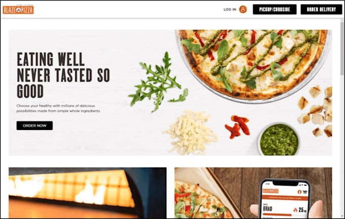 design unique restaurant, food and catering, online delivery, personal chef