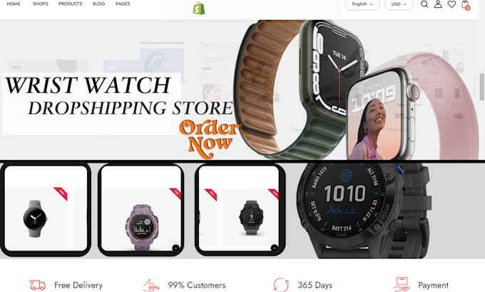 design wristwatch shopify store smart watch website luxury rolex watch website