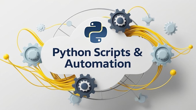 develop python scripts to automate your work