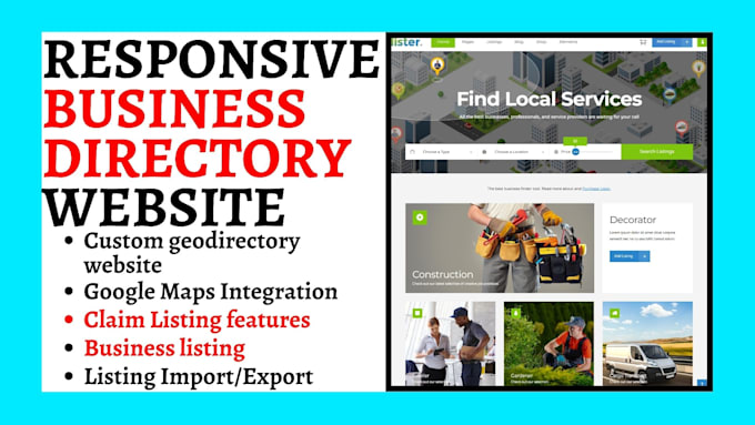 business directory website geodirectory hivepress listingpro brilliant directory