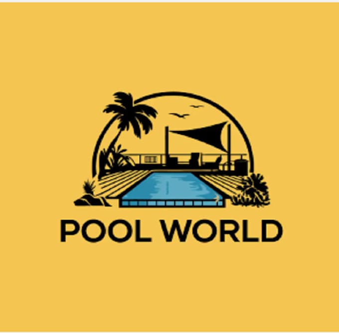 make refined admirable swimming pool logo