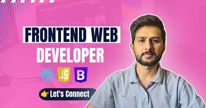 convert figma to react js website, frontend web developer