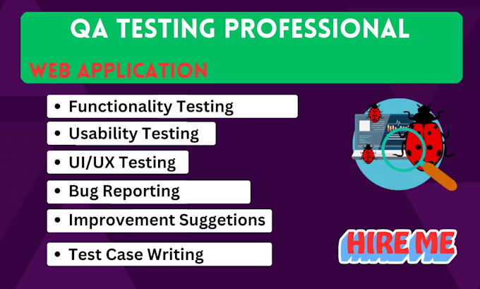 test and QA your web applications