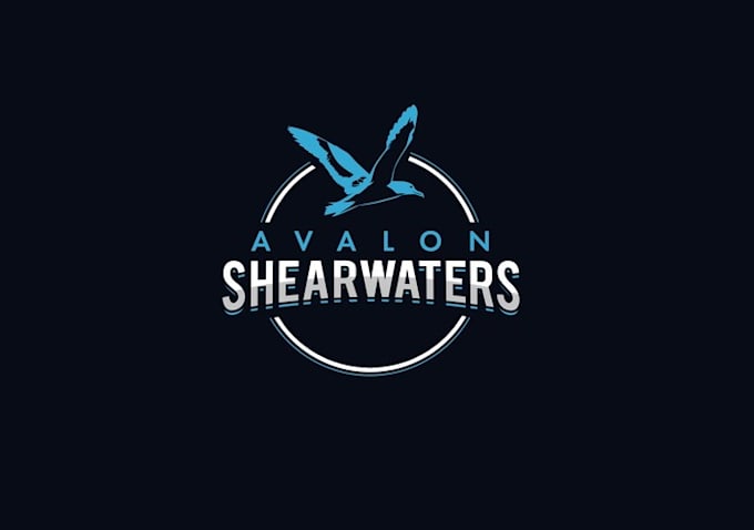 design fierce shear waters spike ball club logo