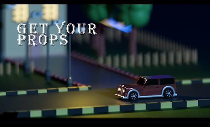do 3d model in low poly