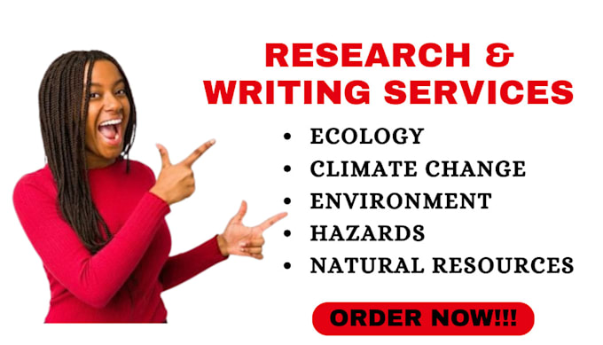 assist on ecology, climate change, environment, hazards, and natural resources