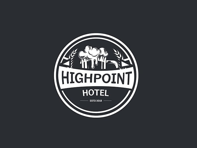 make bold delightful sports bar logo