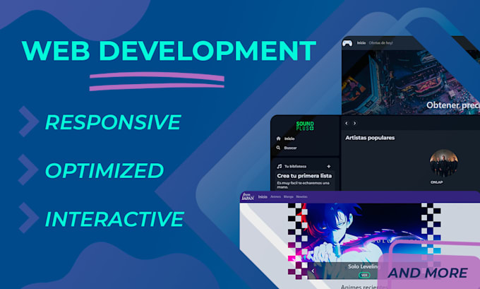 develop, design and deploy your website
