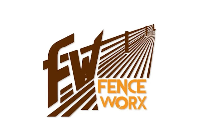 make inventive classic fence company logo