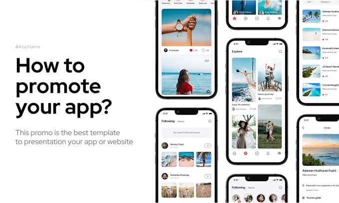 create app promo video ads for tiktok and reels