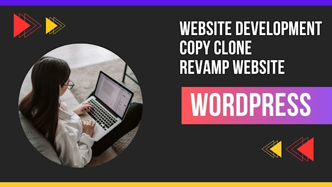design, redesign, copy clone, revamp website development