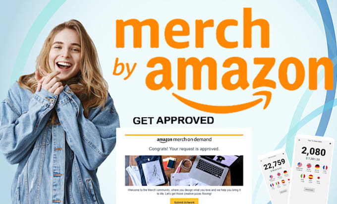 create your amazon merch on demand account
